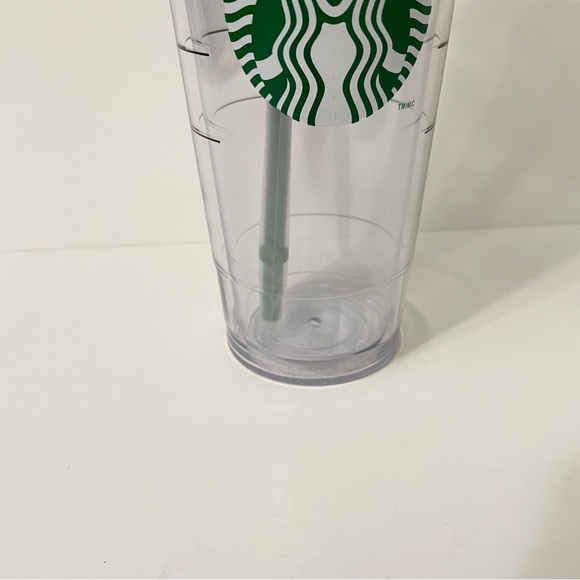Starbucks Clear Venti Double Wall Cold Cup Tumbler 24oz - Picture 3 of 16